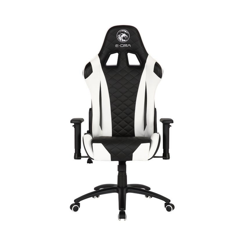 Ghế Game Ares EGC207 Màu Đen/Trắng - E-Dra trang bị chân ghế chắc chắn